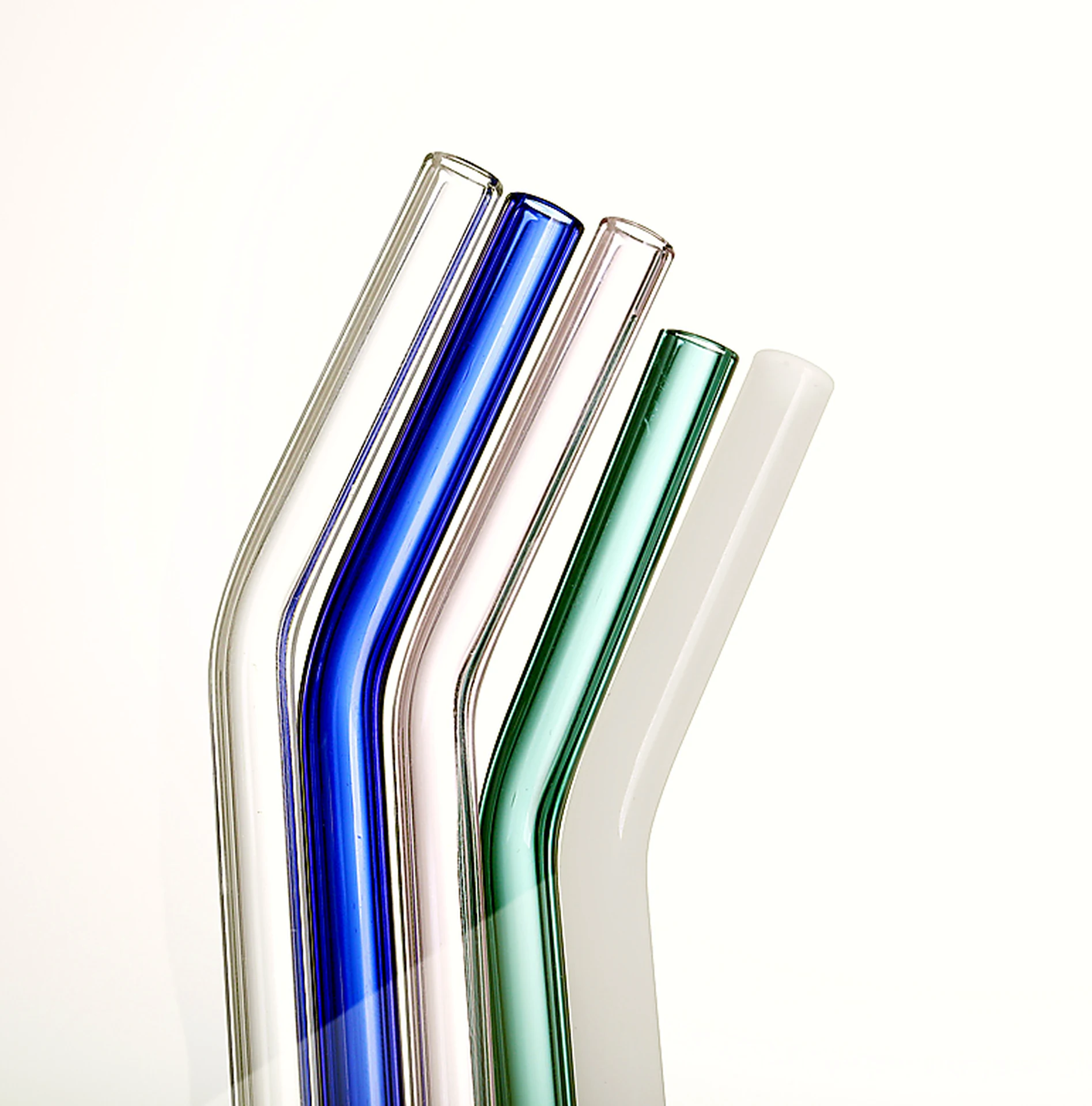 Glass Straw 130mm for OEM wholesale glassware projects