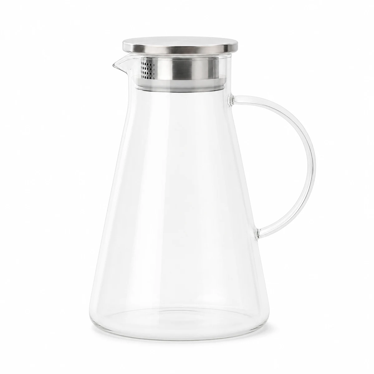 Borosilicate Cold Water Pitcher 1800ml for OEM wholesale glassware projects