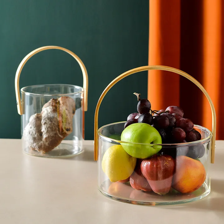 Glass Basket Storage Container Family catalog product image for wholesale review