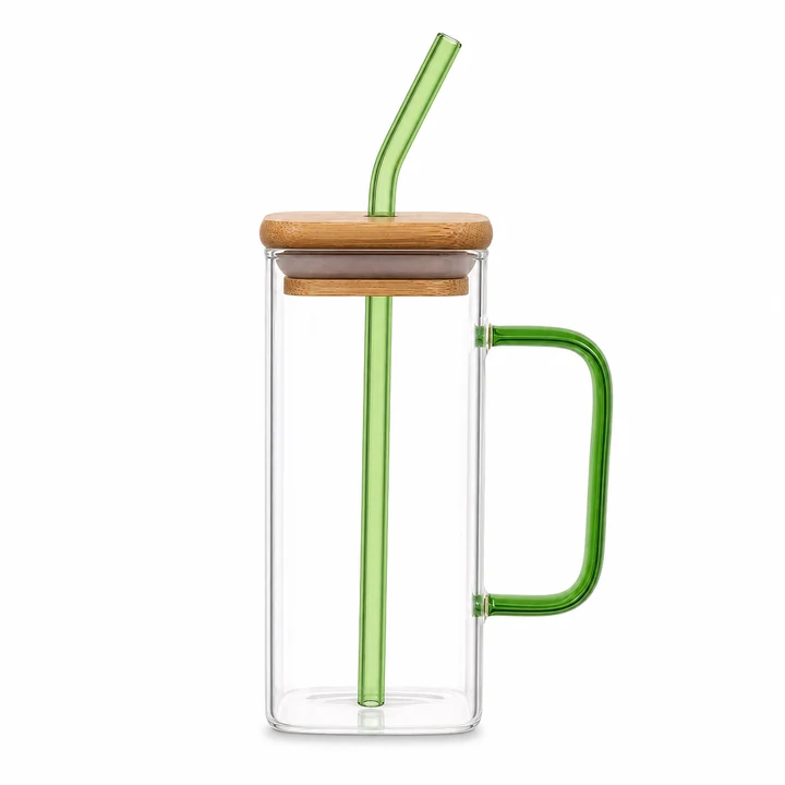 Mason Jar Glass Mug 400ml for OEM wholesale glassware projects