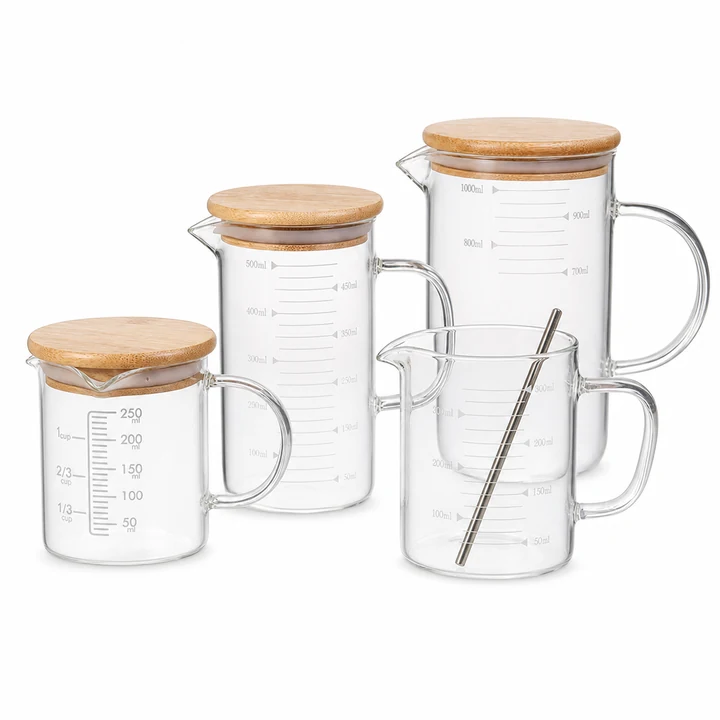 Multi-Size Glass Mug Collection for an OEM glassware order