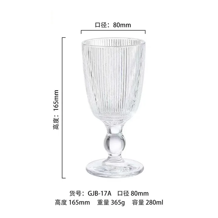 Ribbed Goblet catalog product image for wholesale review